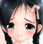 crying lady anime