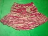 Pure wool hand knit Cheer style skirtie