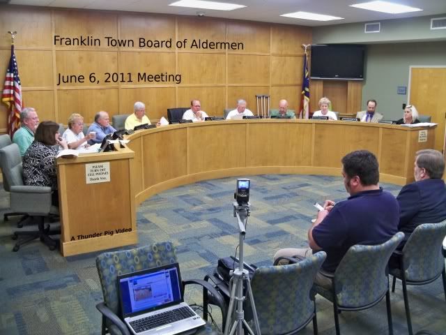 Franklin Board of Aldermen June 2011 Meeting