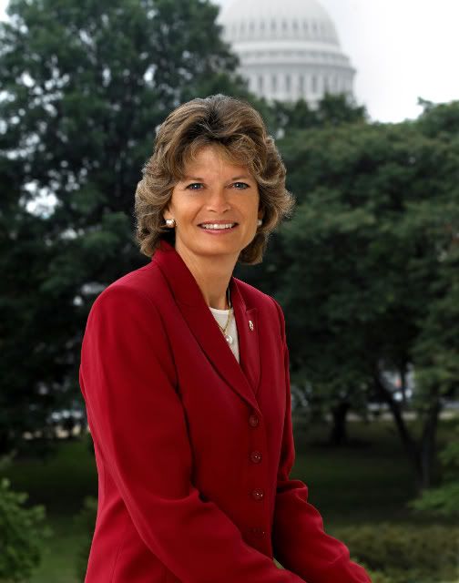 US Senator from Alaska Lisa Murkowski 
Image courtesy of Wikimedia Commons