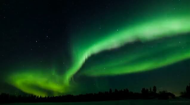 Screencap from The Aurora, a time lapse created by Terje Sorgjerd