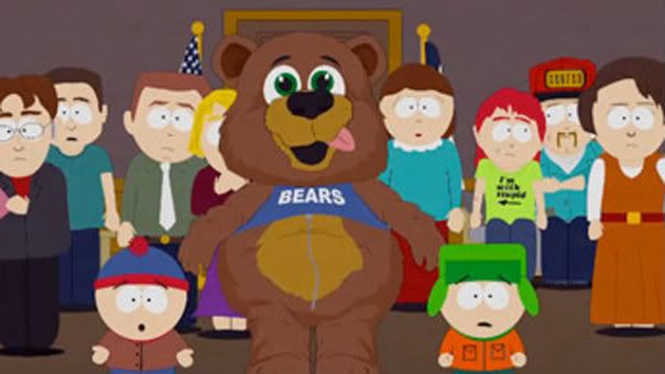 The Prophet Mohammed (A known child molester) in a Bear Suit
