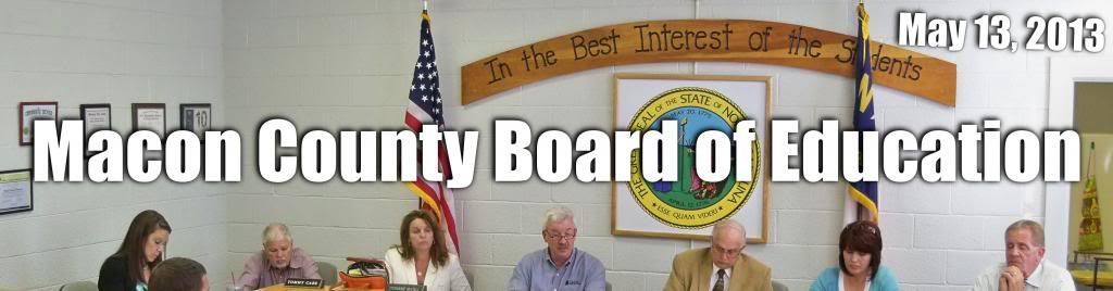 Macon County Board of Education Macon County Board of Education