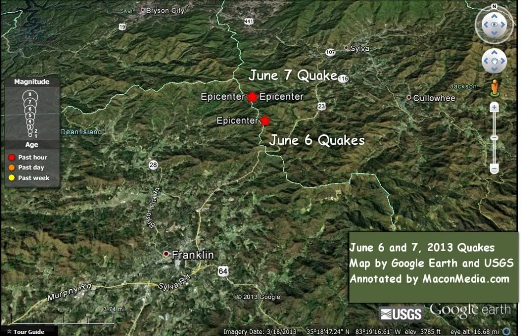 June 7 Quakes