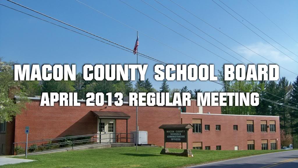 Macon County Board of Education 04-22-2013