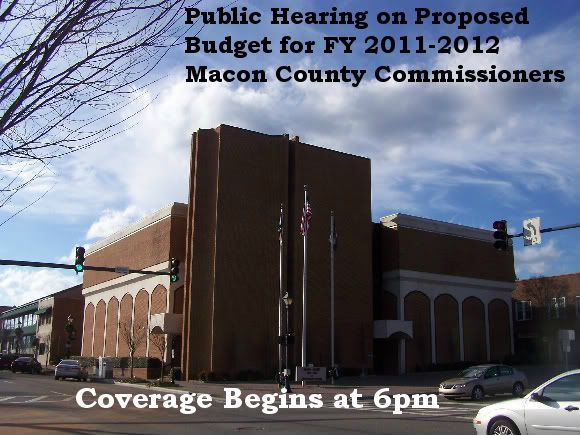 Public Hearing on Proposed Budget