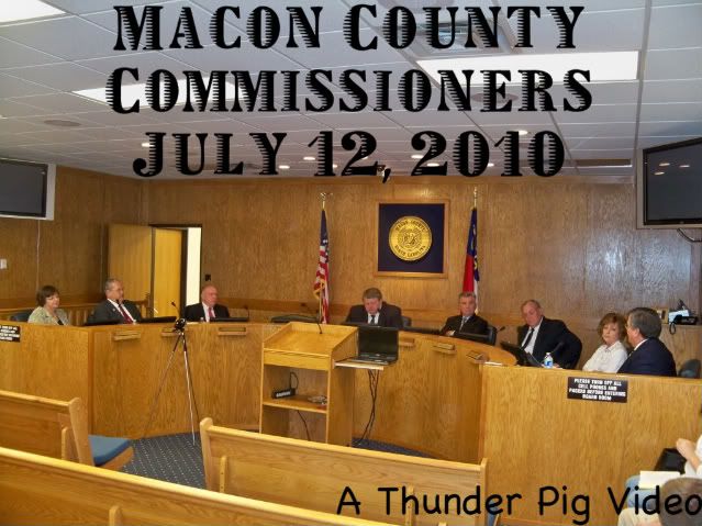 Macon County Commissioners July 12, 2010 Meeting
