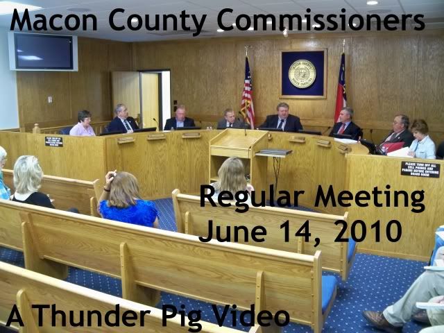 The Macon County Commissioners June 14,2010 Meeting