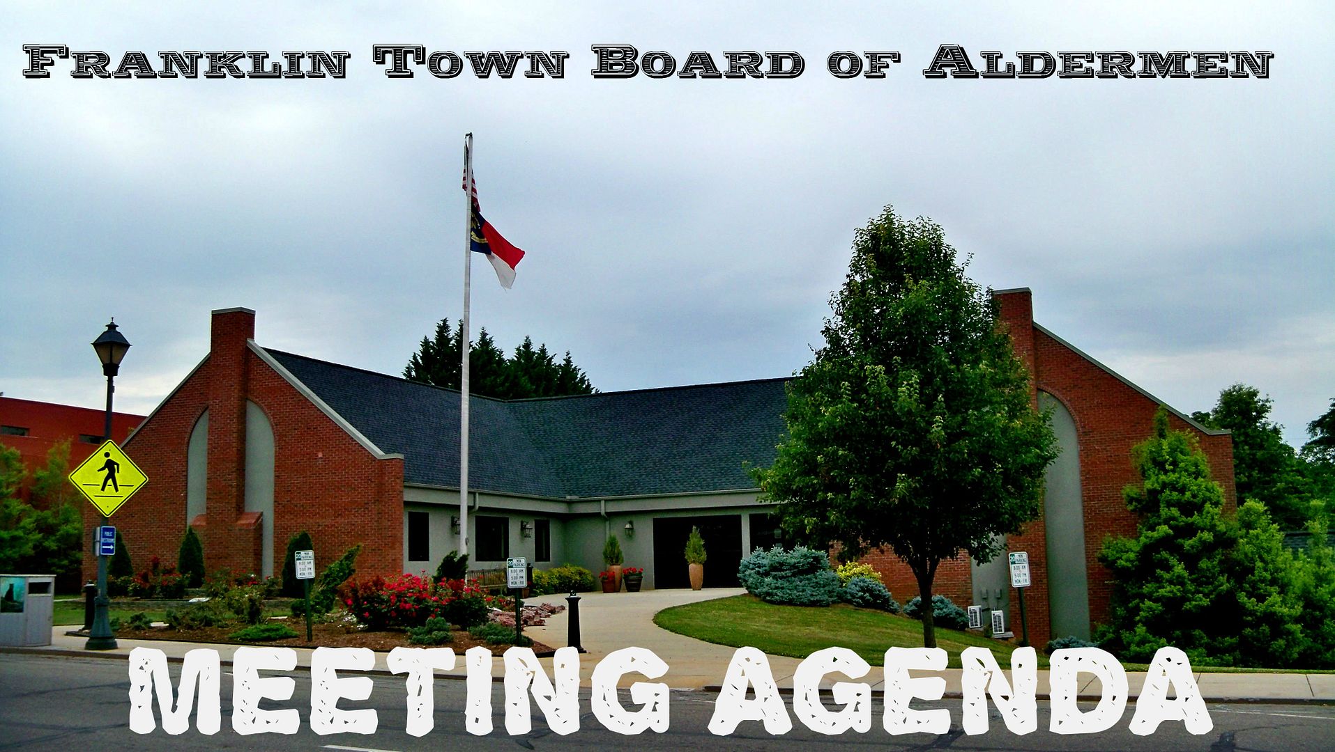 Franklin Aldermen Meeting Agenda 
Photo and Titles by Bobby Coggins