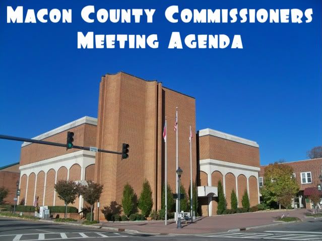 Macon County Commissioners Meeting Agenda