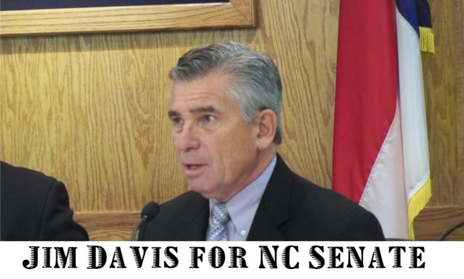 Jim Davis is a Macon County Commissioner and is a candidate for the North Carolina State Senate in District 50 
Photo by Bobby Coggins