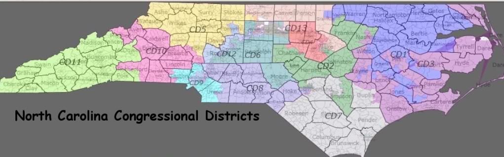 North Carolina Congressional Districts