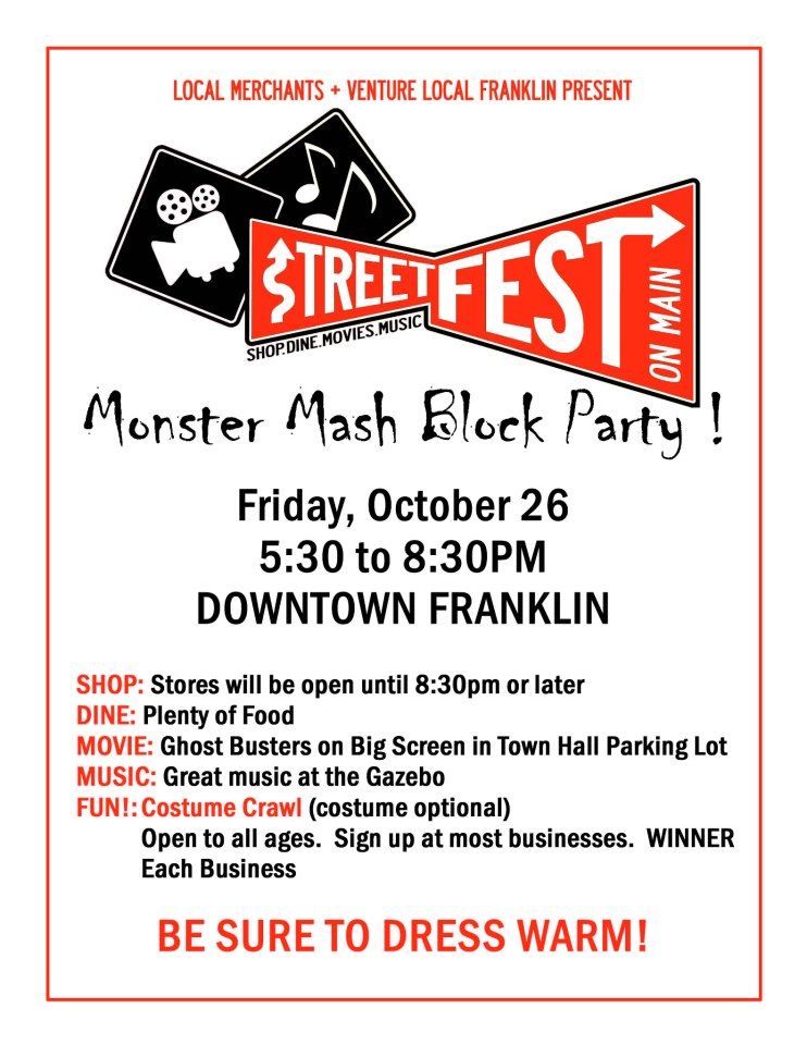 StreetFest Monster Mash Poster