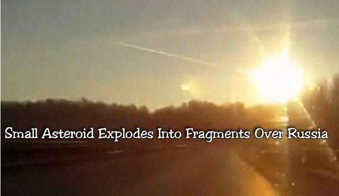 Russian Asteroid Explosion 