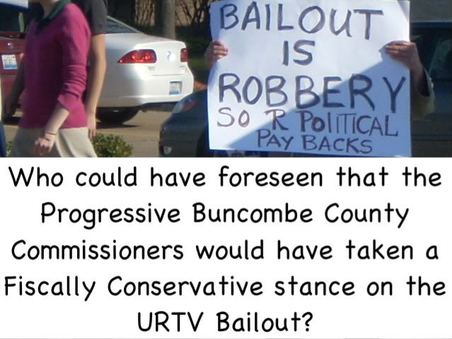 Buncombe County Commissioners Are Against a Bailout of URTV