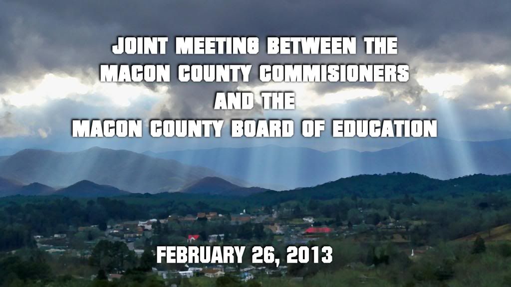 County Commissioners Meet With Board of Education