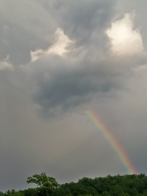 Rainbow near Franklin, NC