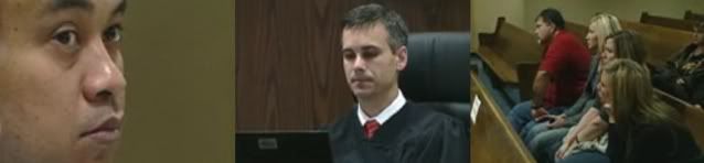 Images from the Murder Trial of Eduardo Wong 
Photo Credit: Asheville Citizen-Times video feed