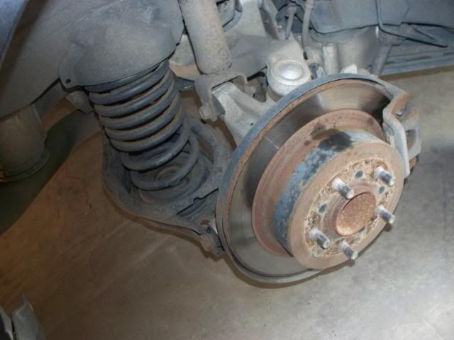 Rear rotor removal nissan altima