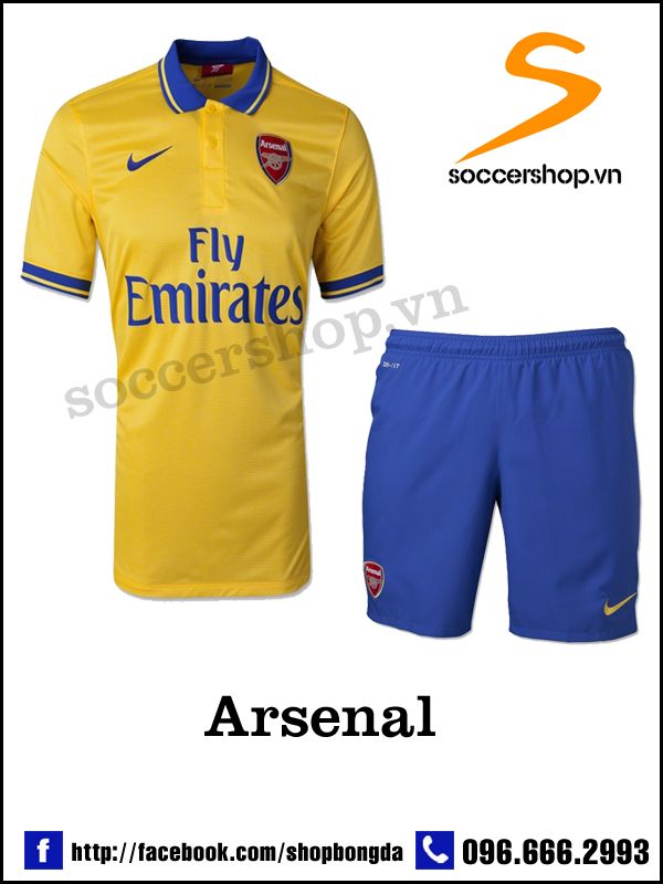ao bong da clb arsenal 2013