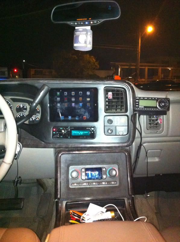 GMC Sierra Denali iPad Mini dash install Car Audio DiyMobileAudio