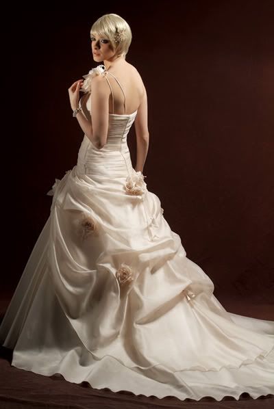White Ivory Wedding Dress