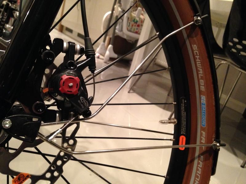 Full length mud guards with disc brakes Singletrack World Magazine