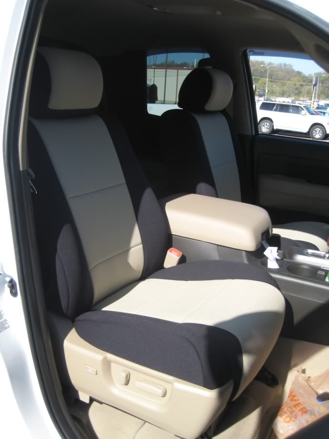 2010 Toyota tundra neoprene seat covers