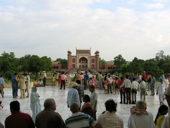 Gatehouse from the steps of the Taj photo 35GatefromstepsofTaj-web.jpg