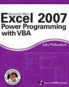 Ebook Hardcover for Excel 2007 Power Programming with VBA eBook Cover für Excel 2007 Power Programming with VBA