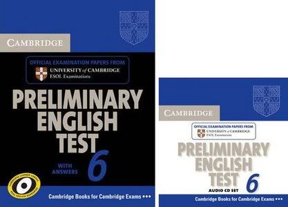 Ebook Hardcover for Cambridge Preliminary English Test 6 Student s Book with Audio CDs eBook Cover für Cambridge Preliminary English Test 6 Student s Book with Audio CDs