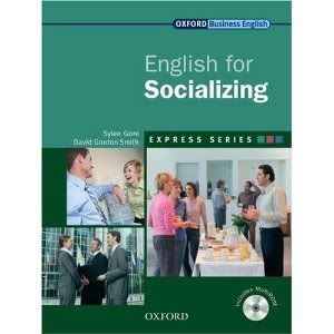 Ebook Hardcover for English for Socializing Student s Book and Audiobook eBook Cover für English for Socializing Student s Book and Audiobook