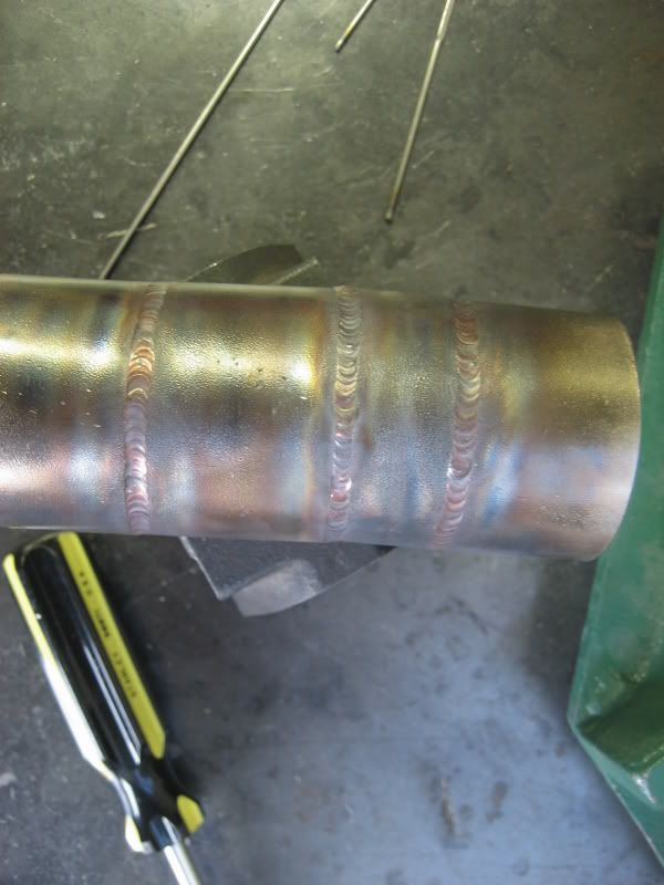 SS manifold welds.