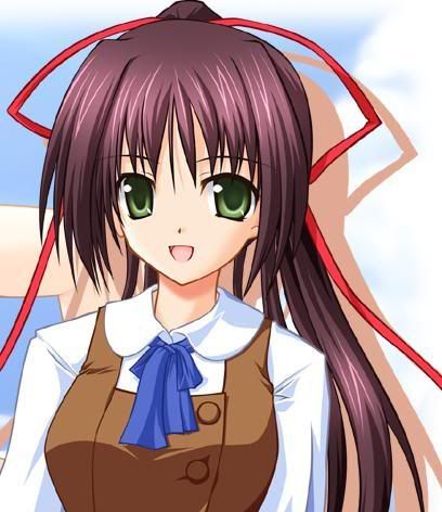 Anime school girl Anime school girl