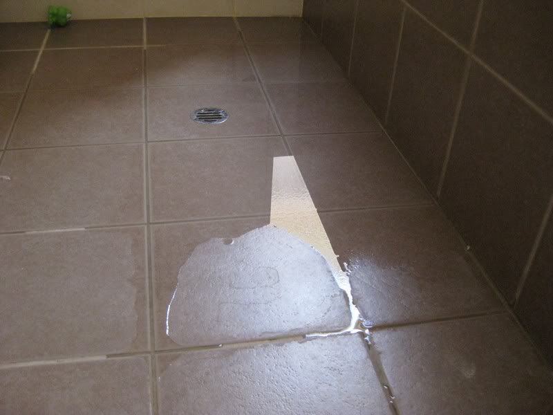 Water not draining in bathroom well • Home Renovation & Building Forum