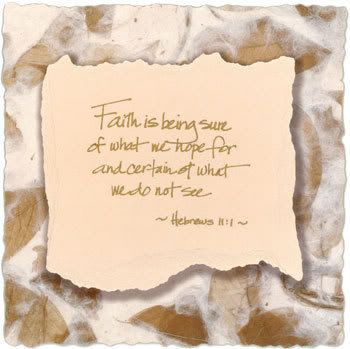 Faith from Hebrews, Bible