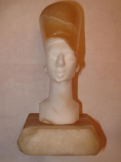 AS-002F (Antique Store, artifact 2, front view):  Nefertiti Bust