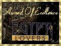 Awarded by Egypt Lovers - Award of Excellence