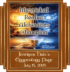 My first 3x Alchemist Level Award - Presented on July 15, 2005
