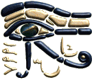 This eye is called the Eye of Thoth when it's paired with the Right Eye of Ra and represents the moon and wisdom.  It is also the Eye of Horus, called the Wedjat, and is a symbol of protection.  According to myth, Seth gouged out Horus' left eye, which Hathor later healed with her milk.  To make matters worse, it was also the Eye of Re.
