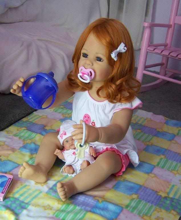 red hair babies. I love red hair and there are