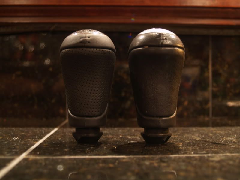 V2 Leather Shift Knob Installed PICS INSIDE