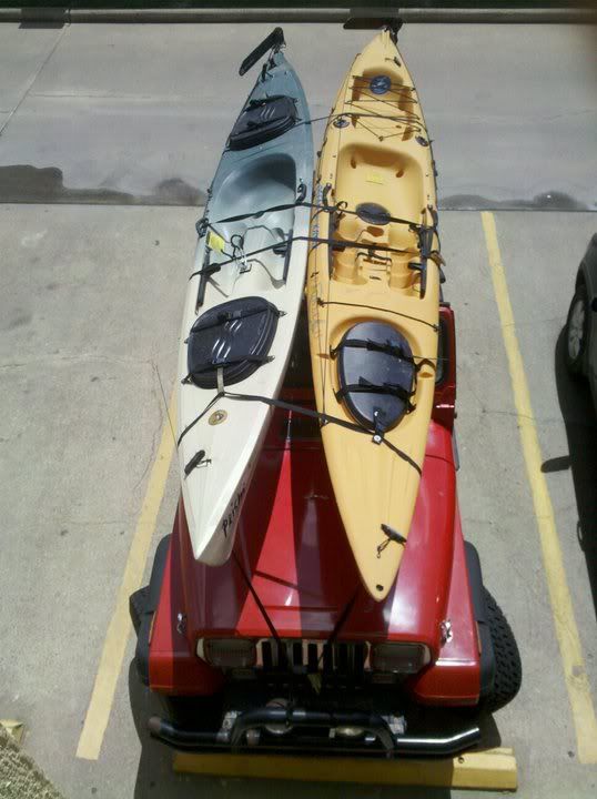 Wrangler with Kayak(s), Roof Rack - Page 2 - JeepForum.com
