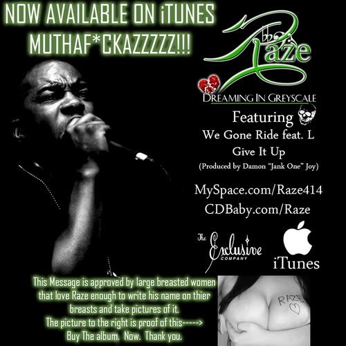 RAZE: Dreaming In Greyscale