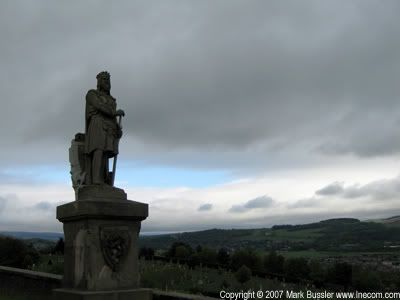 Robert the Bruce statue in Stirling