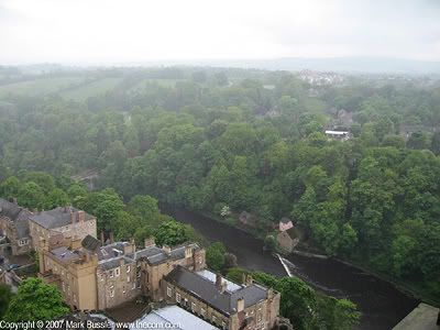 View from tower of Durham Cathedral