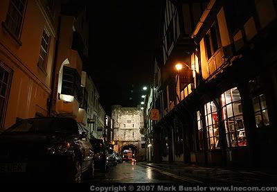City of York, England, at night