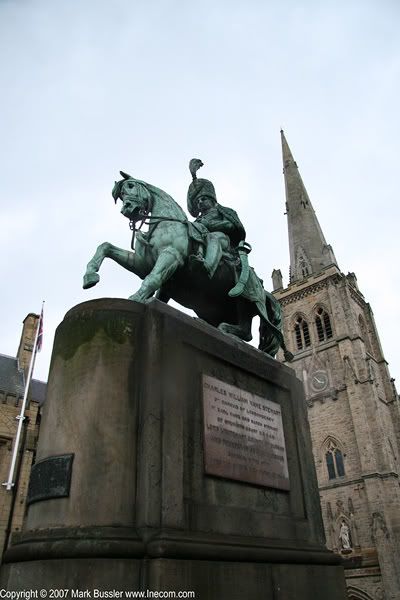 Statue of Charles William Vane Stewart in Durham