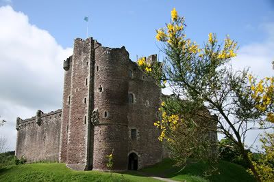 Doune Castle where they filmed Monty Python and The Holy Grail in Doune, Scotland