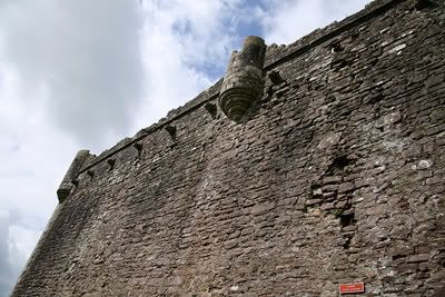 Famous wall from Doune Castle